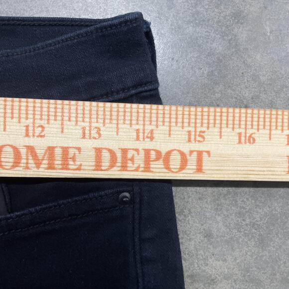 Forever 21 Jeans Womens 27 Black Mid Rise Bootcut Flare Stretch Denim Pants - Picture 2 of 6